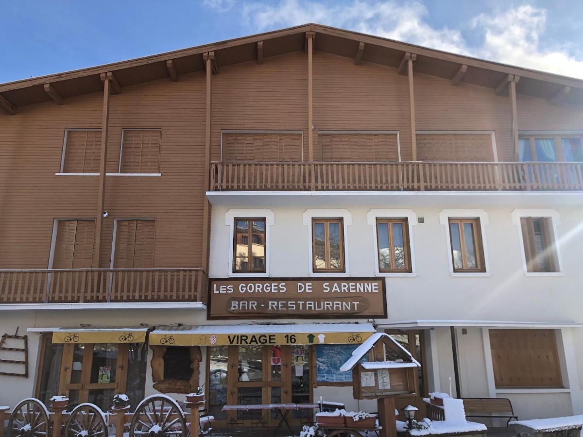 Appartement Rez De Jardin Montee De L'Alpe D'Huez La Garde  エクステリア 写真