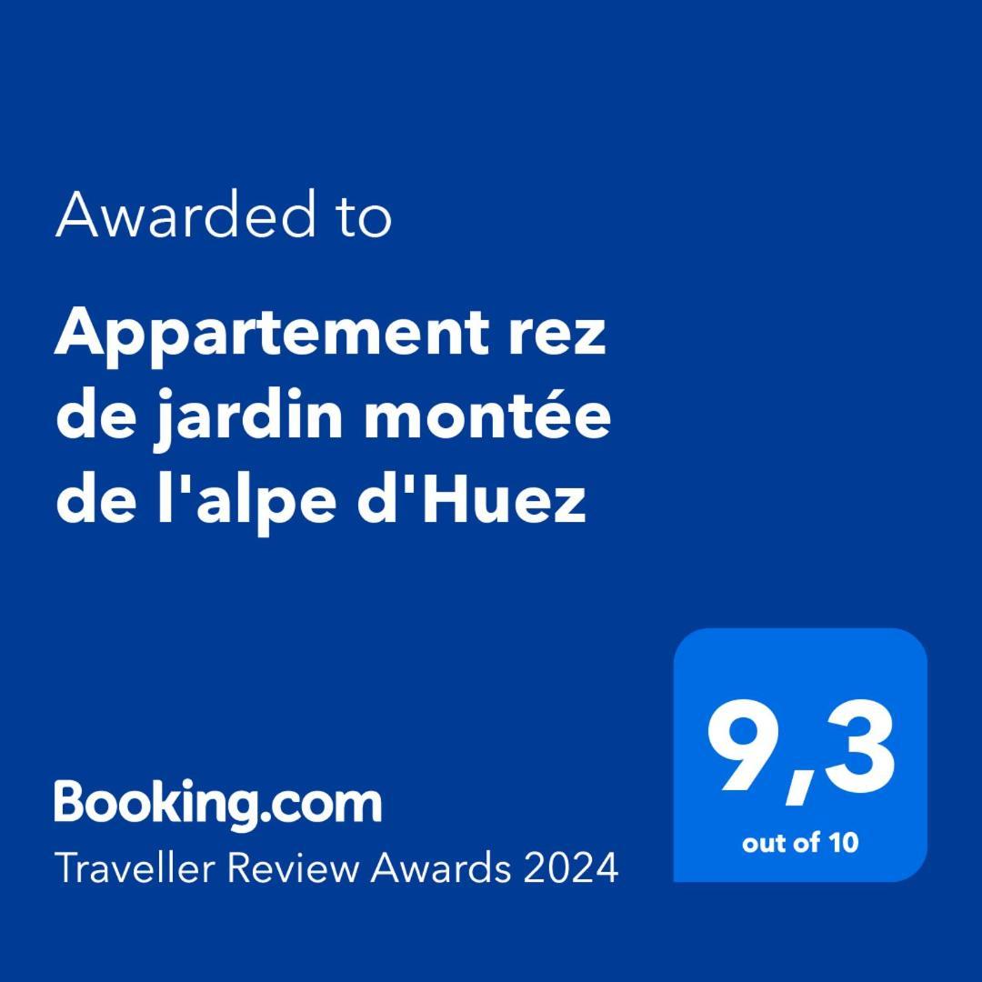 Appartement Rez De Jardin Montee De L'Alpe D'Huez La Garde  エクステリア 写真
